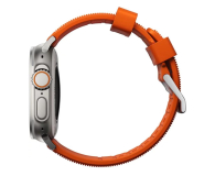 Nomad Rugged Strap Apple Watch 49/45/44/42mm orange/silver - 1258631 - zdjęcie 2